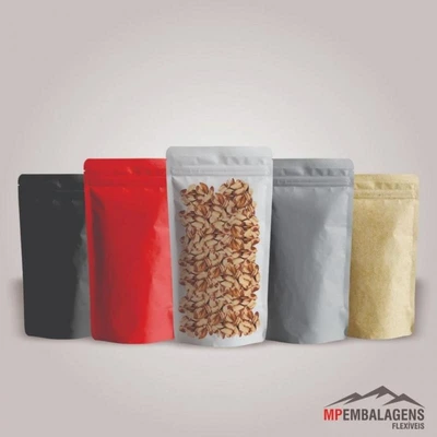 Stand Up Pouch Com Zíper