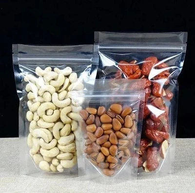 Stand Up Pouch Transparente