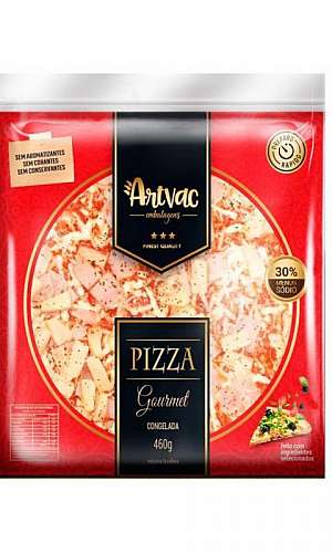 Embalagem plástica para massa de pizza