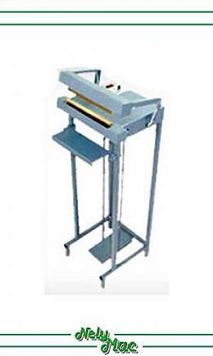 Seladora de plástico com pedal  Seladora de plástico com pedal